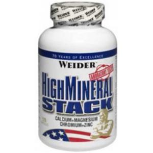 High Mineral Stack- Complex de Minerale, 120 capsule - Weider