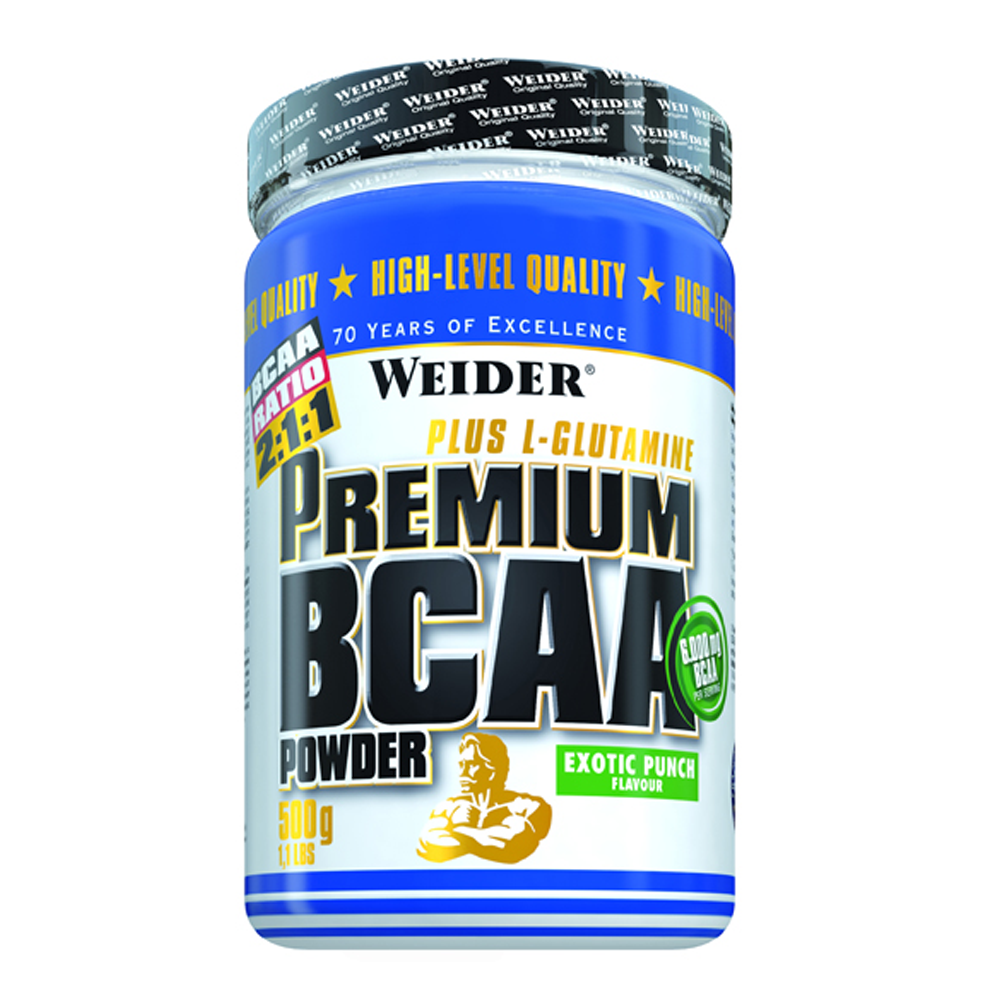 Premium BCAA Powder, 500g, Weider
