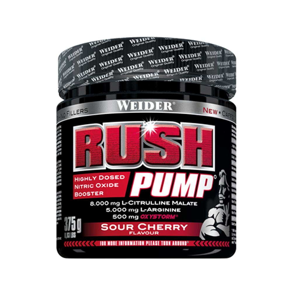Weider Rush Pump - pudra cu aroma sour-cherry - 375g