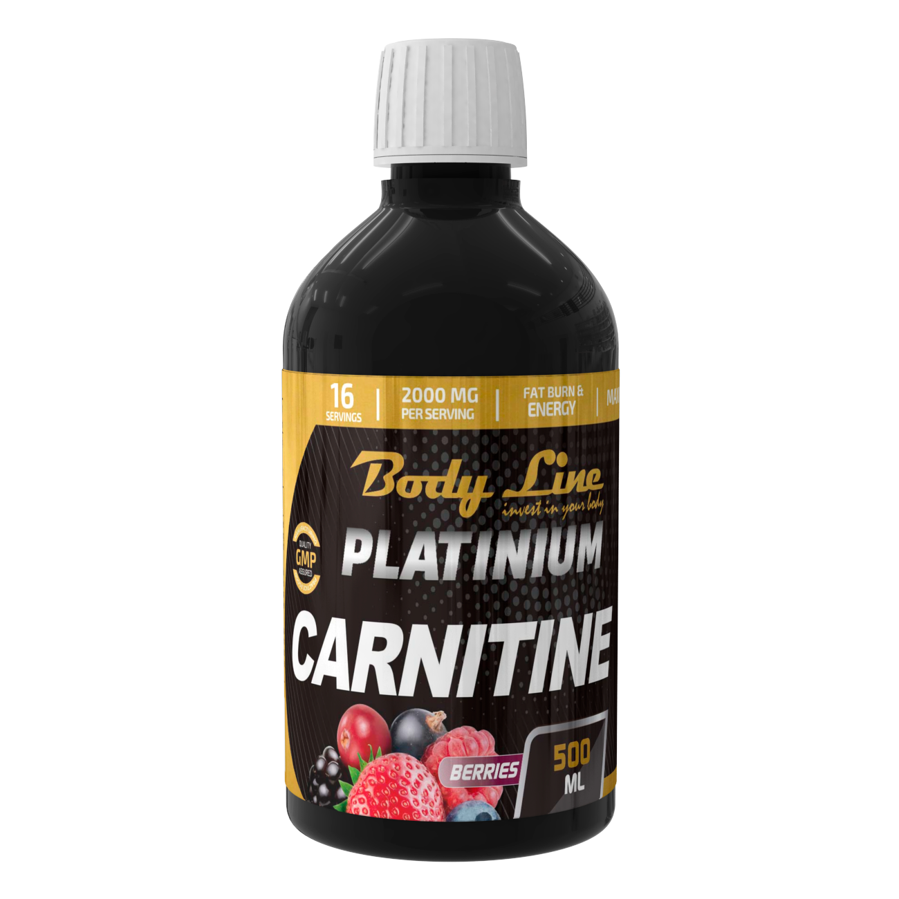 Platinium Carnitine Liquid - Carnitina Lichida - 500 ml