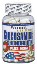 Glucosamine + Chondroitin + MSM-, 120 capsule, Weider