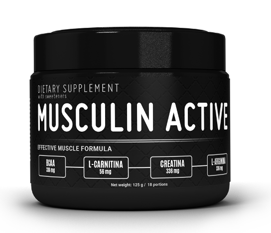 Musculin Active – pentru cresterea masei musculare