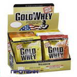 Gold Whey 50x30gr, diverse arome - Weider