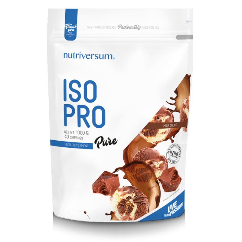 PURE ISO Pro 1000g NUTRIVERSUM - ciocolata-cocos